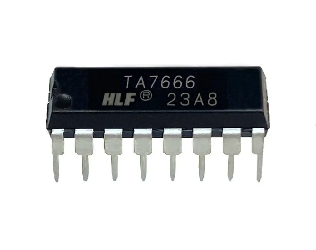 10PCS  Brand new TA7666 TA7666P direct plug DIP16 LED display driver circuit chip in stock  