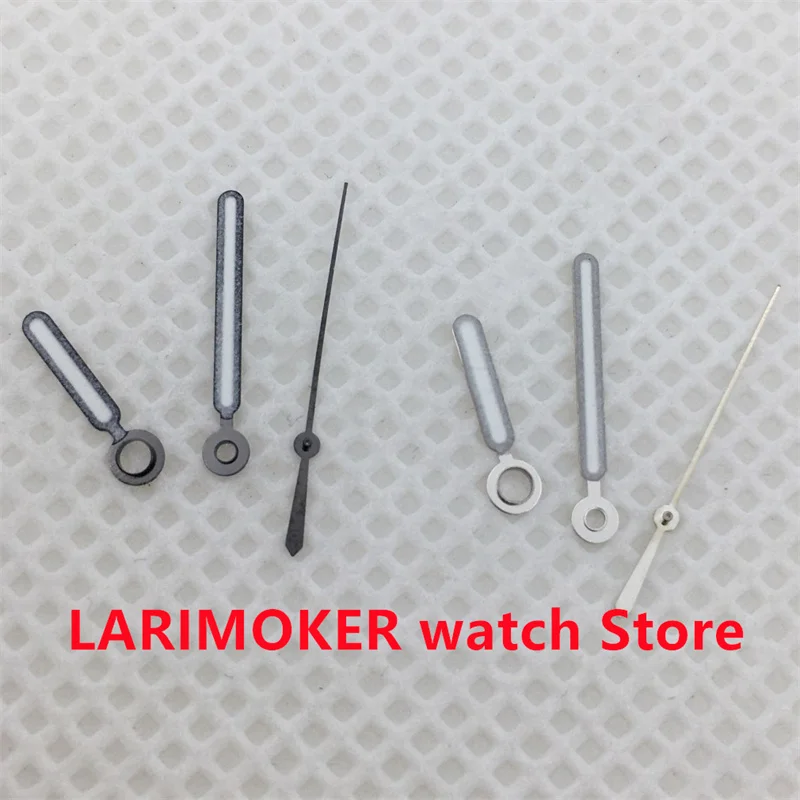 นาฬิกามือสีดําเงิน Rose Gold มือ Fit Miyota 8205 8215 821A Mingzhu DG 2813 3804 NH34 NH35 NH36 ETA2824 PT5000 การเคลื่อนไหว