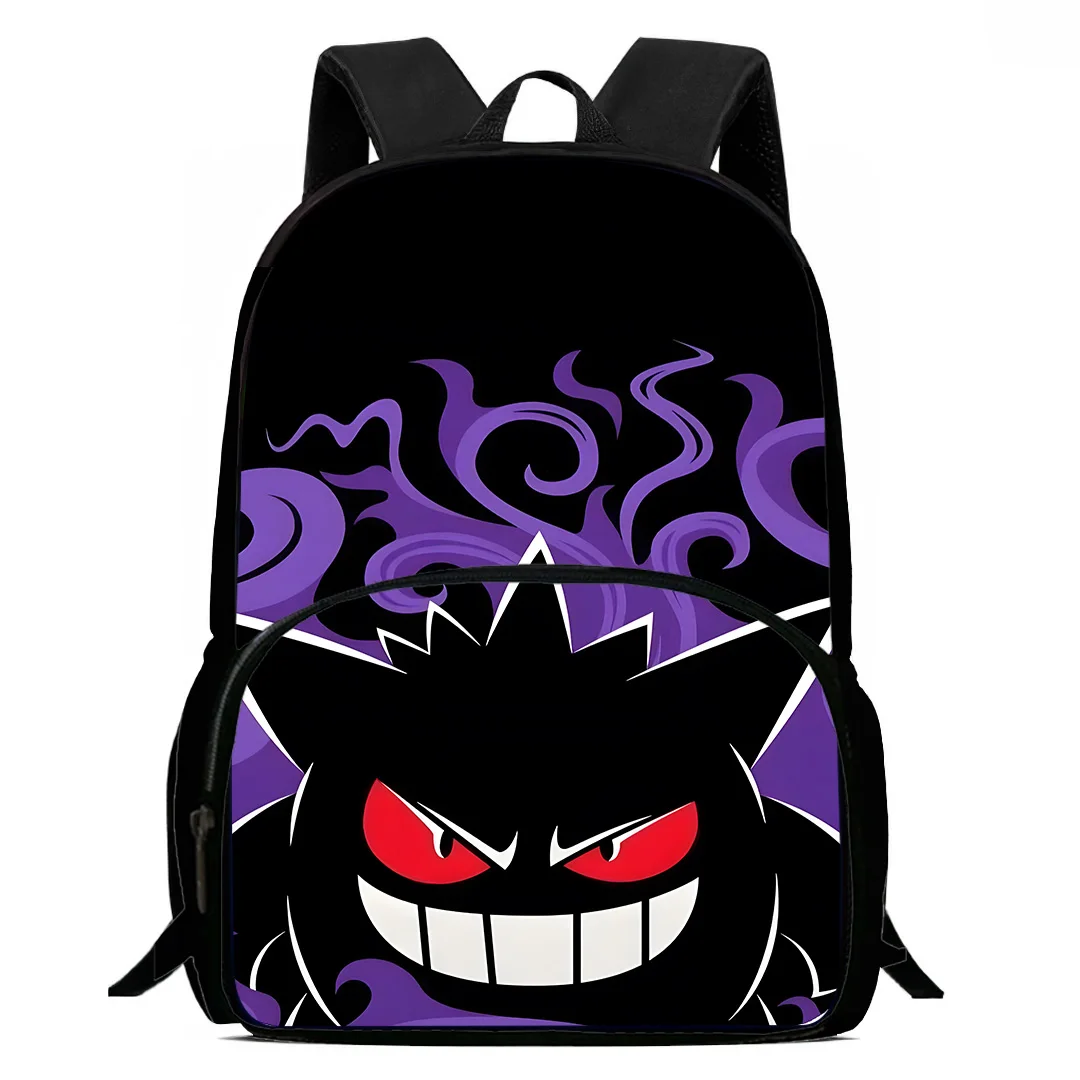 Mochilas bonito Anime Gengars para crianças, mochilas escolares para meninos e meninas, grande capacidade, mochila durável para estudantes, presente de aniversário para criança, acampamento