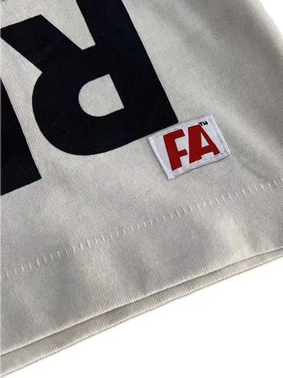 الشتاء غسلها RRR123 تحطم الهواء الكتابة على الجدران طويلة الأكمام تي شيرت الرجال النساء أعلى جودة RRR 123 القطن المحملة فضفاض تي شيرت