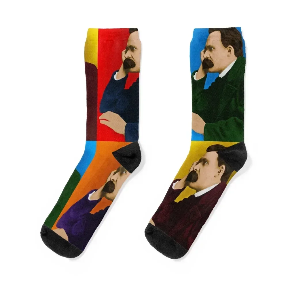 Nietzche Pop Socks Crossfit professional running Men's Socks Luxury Women's