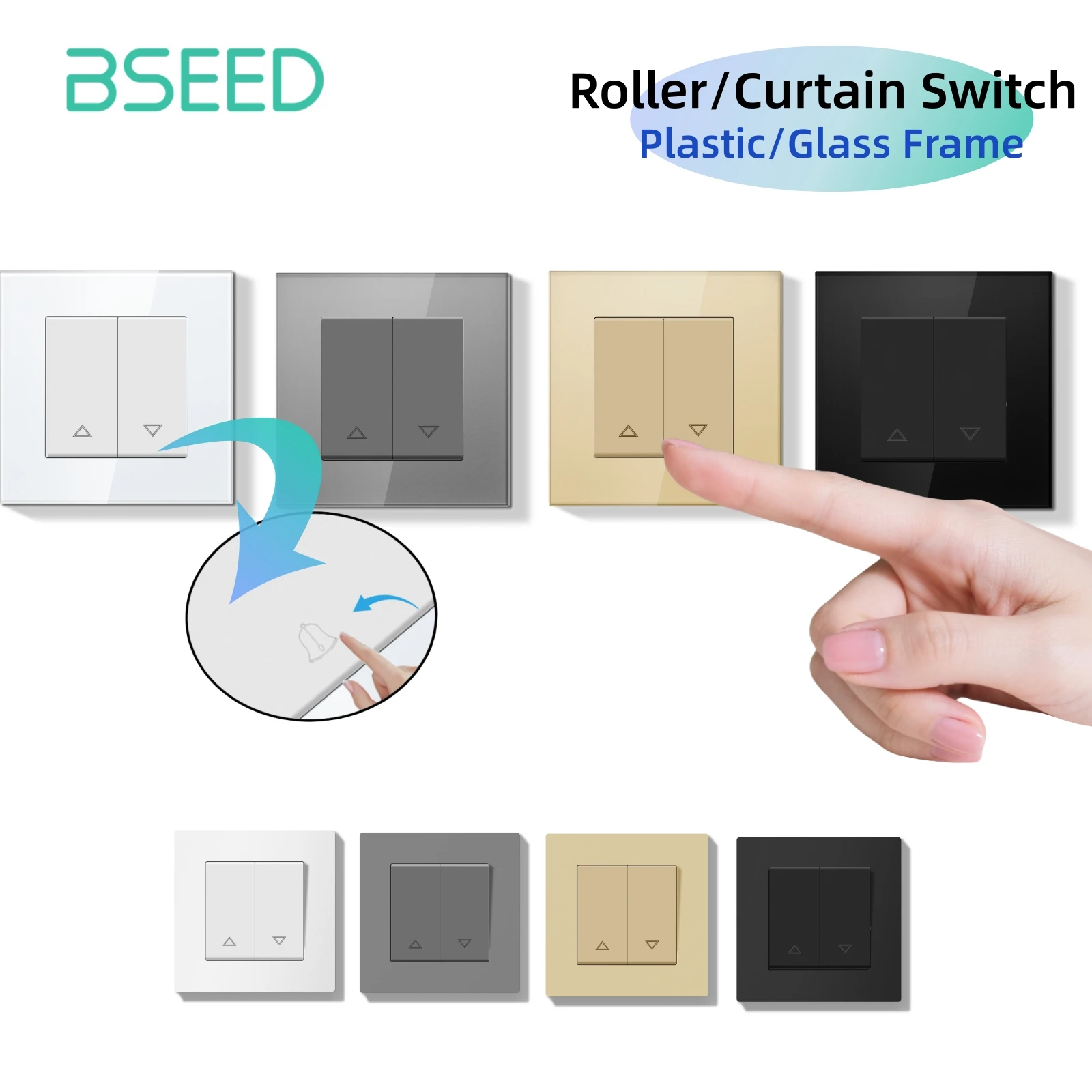 BSEED E-Serie Mechanischer Vorhangschalter Elektrischer Rollenschalter …