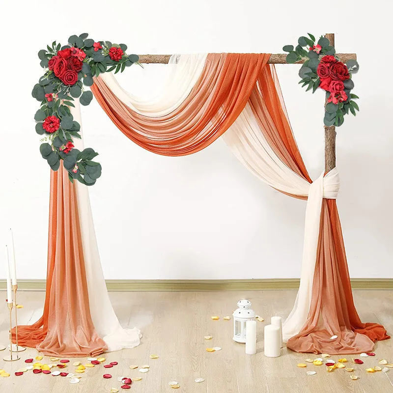 

Свадебные арки Добро пожаловать Цветок Свадьба Невеста Подружка невесты Имитация цветов Букет Искусственный цветок Праздничные украшения для вечеринок