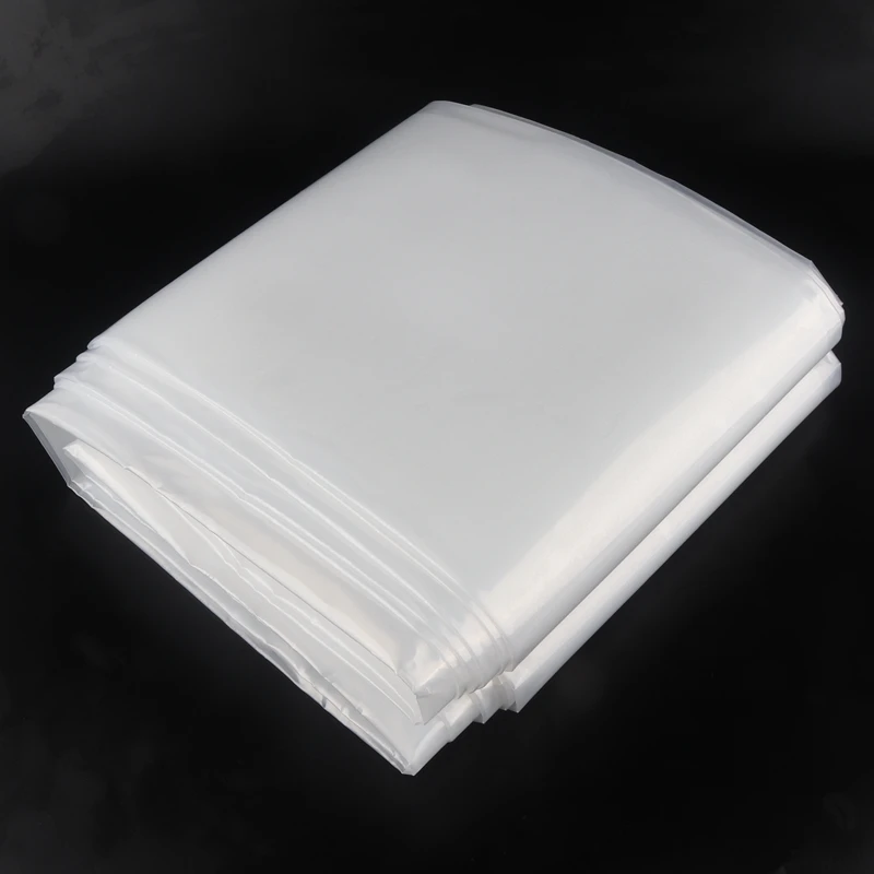 1M 0.1~0.16mm Agriculture Greenhouse Transparent PE Film Garden Furniture Rainproof Dustproof Succulent Plants Cover