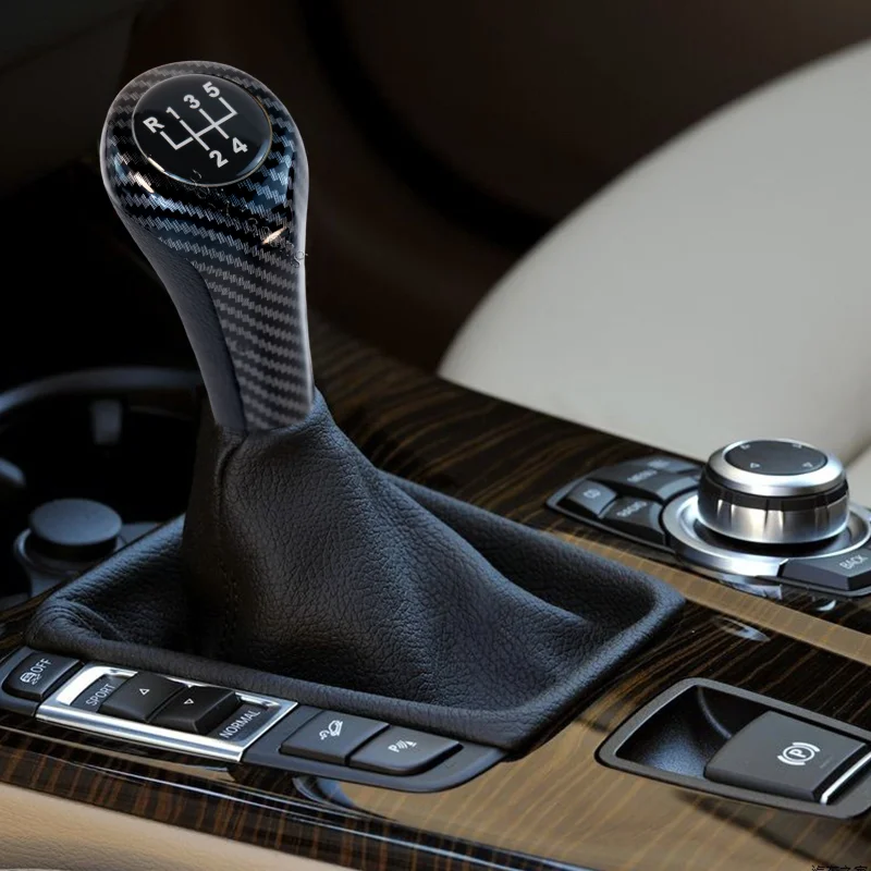 

Replacement Gear Knob for BWM E46 E60 E61 E63 E64 E90 E91 E92 E81 E82 E87 E88 Shift Knob Gear knob 5/6 Speed
