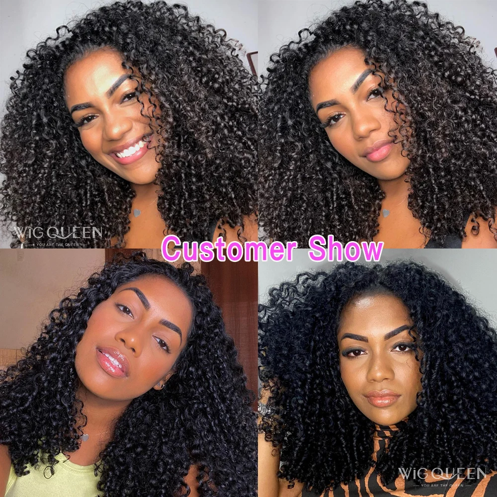 4x4 Lace Closure Only Human Hair Curly Closure Brazilian Kinky Curly Virgin Closure Swiss Lace Natural Hairline