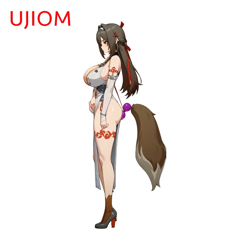 UJIOM Zenless Zone Zero Ye Shunguang Wall Sticker Alluring Waifu Standing Posture PVC Decal Hot Game Peripherals Wallpaper
