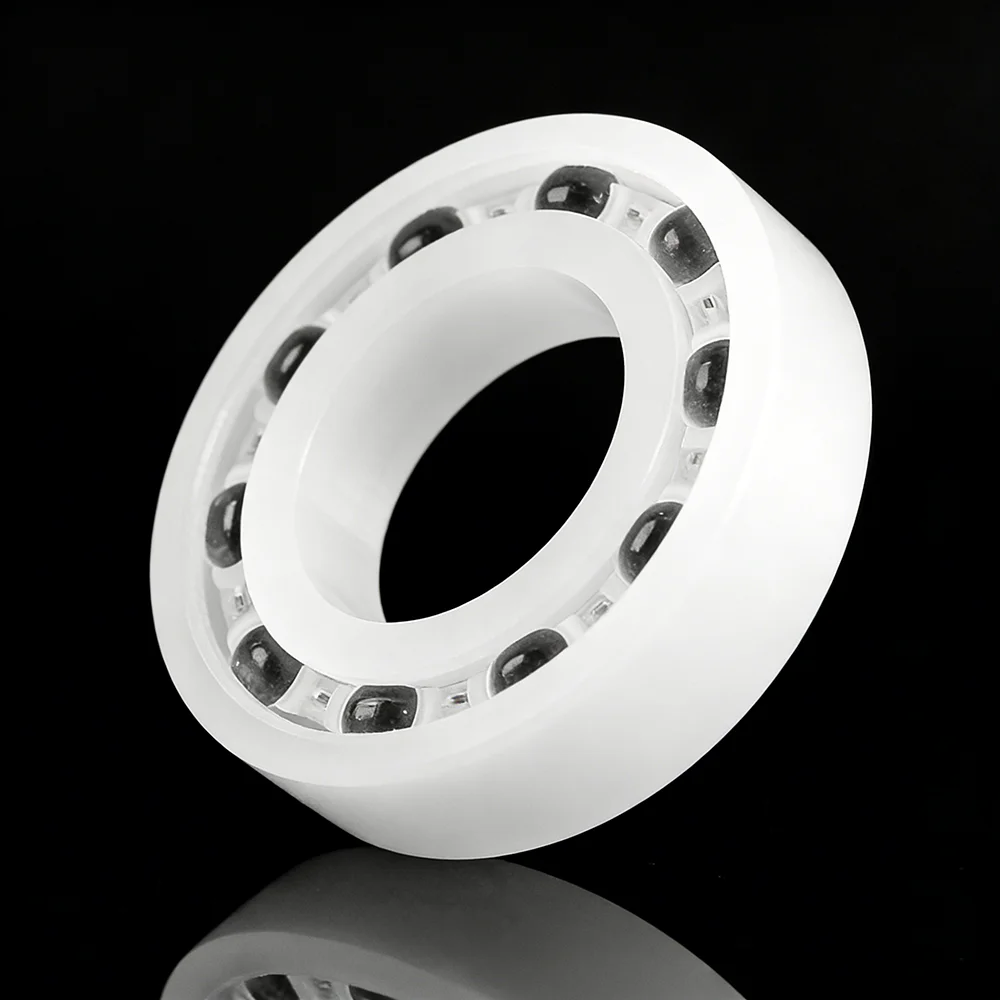 

6000-6003 6004 6005 6006 6007 6008 6010 PP Nylon Plastic Roller Ball Bearings Miniature Deep Groove Ball Bearings For DIY Tools