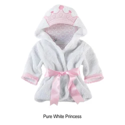 Warm And Comfortable Bath Robe For Little Girls Cozy Nights Soft Cotton Baby Clothing Robe