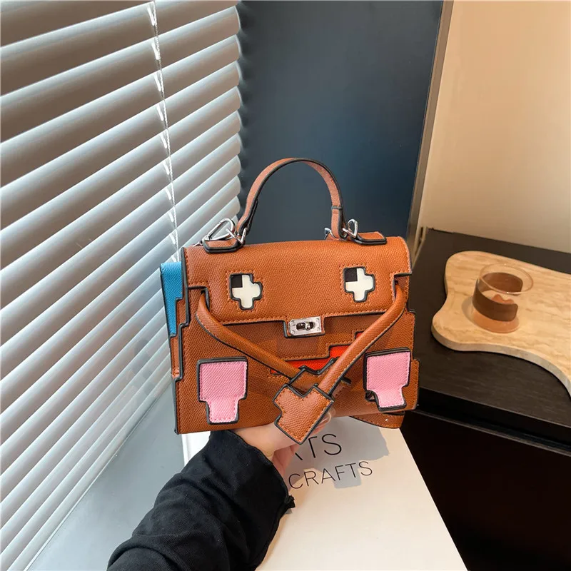 حقيبة يد نسائية عصرية حقيبة كتف جلدية عبر الجسم رسول حقائب يد نسائية فاخرة مصمم العلامة التجارية الشهيرة #3