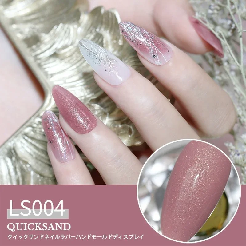 Colla per unghie colorata estiva Base per manicure Top Coat Primer Gel per unghie UV Smalto semipermanente Nail art fai da te