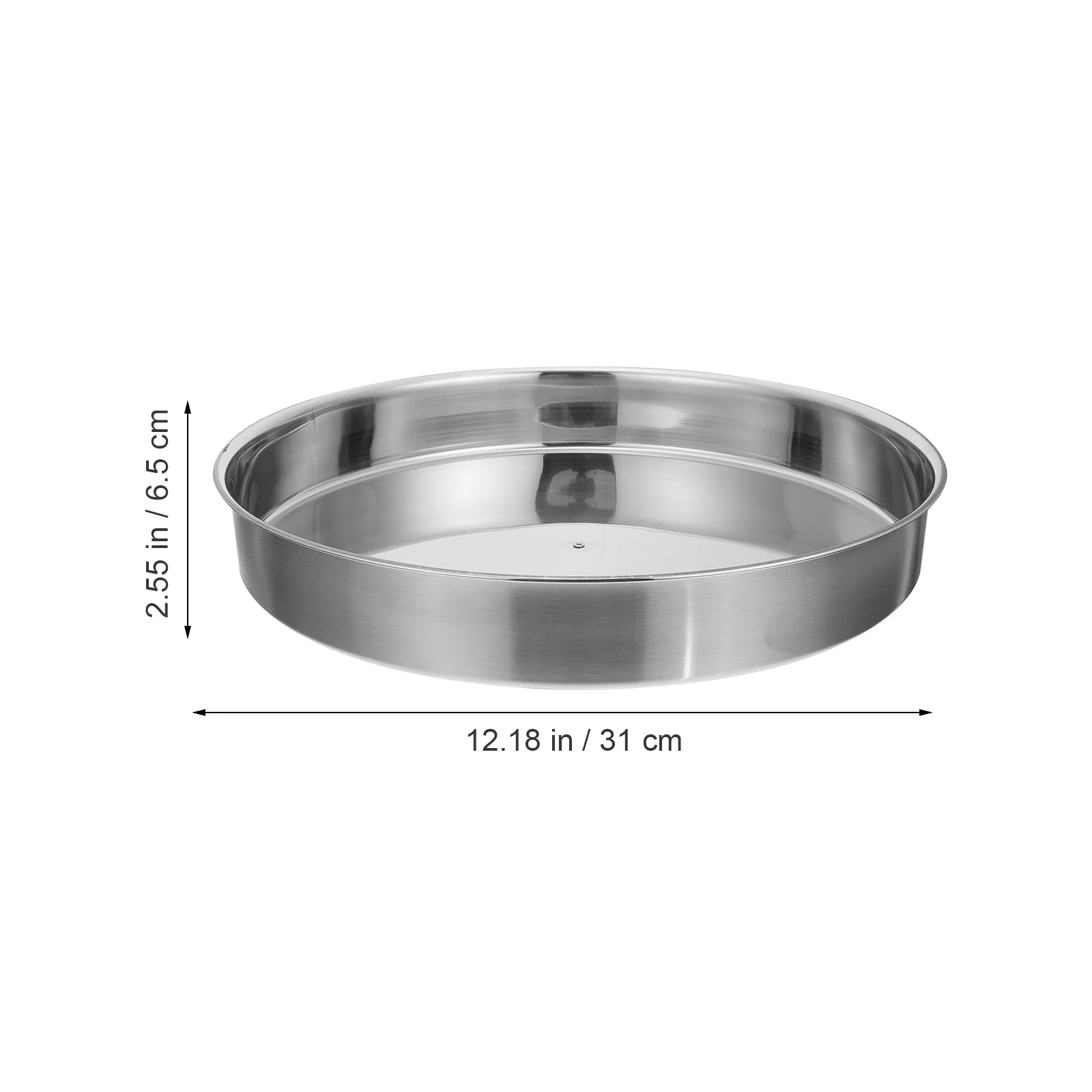 

Stainless Steel Condiment Rack Tray Organizer Kitchen Seasoning Bottle Holder Rotating Stand Household Spice Box Serving Plate