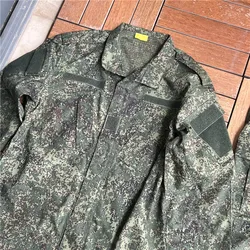 Russian Camouflage Spring Suit Green Digital Jungle Jacket and Pants