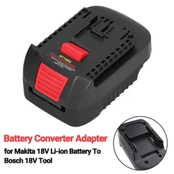 MT18BS Li-Ion Battery Converter Adapter for Makita 18V BL1830 BL1860 BL1850 BL1840 BL1820 Li-ion Battery To Bosch 18V Tool