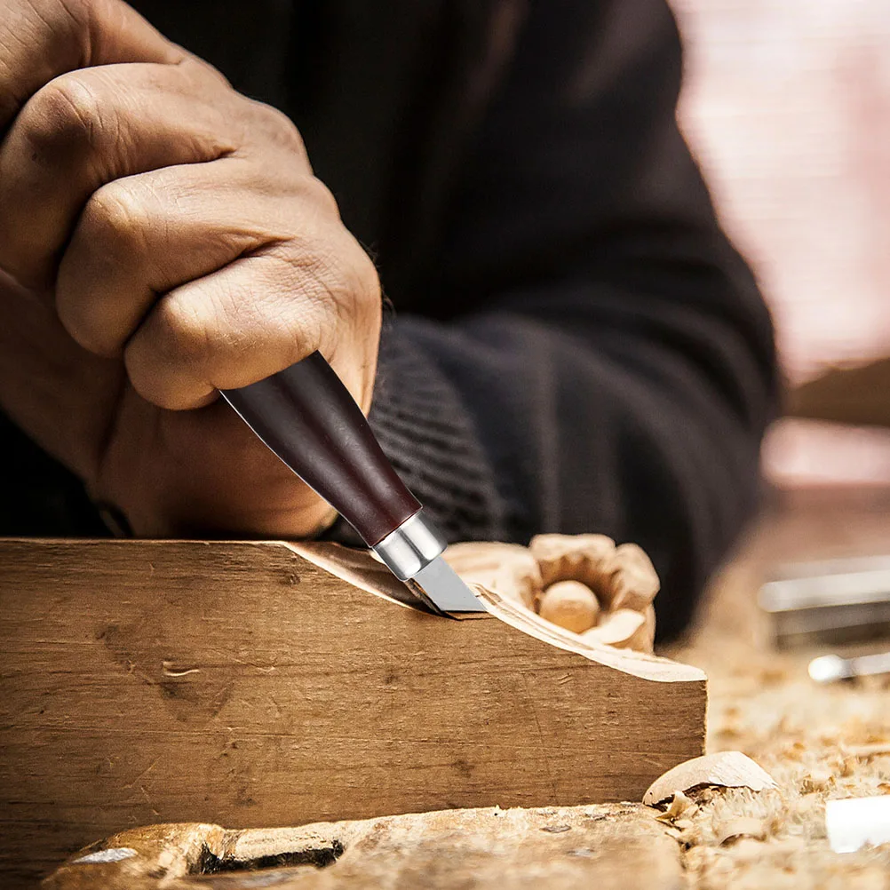 

6pcs Wooden File Handle Replacement Polished Non-Slip Grip For Metal Wood Files Screwdrivers Hand Drills Lightweight Durable