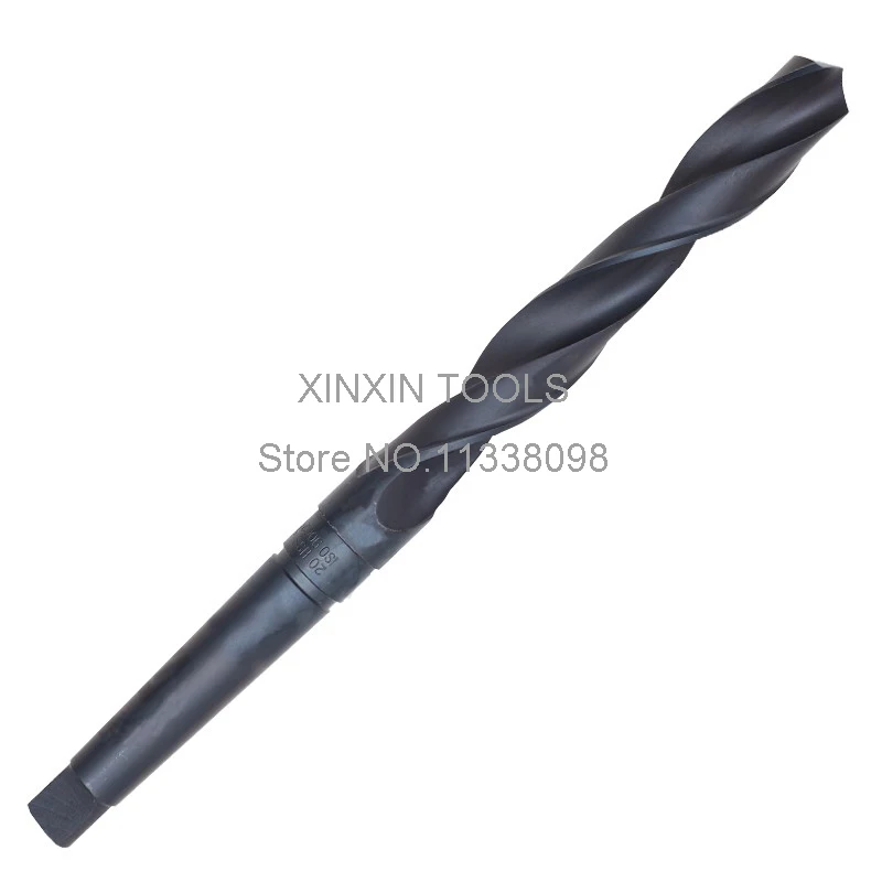 1pcs HSS 22/22.5/23/23.5/24/24.5/25mm Diameter Electric Taper Shank Twist Drilling Drill Bit , HSS high speed steel drill bit