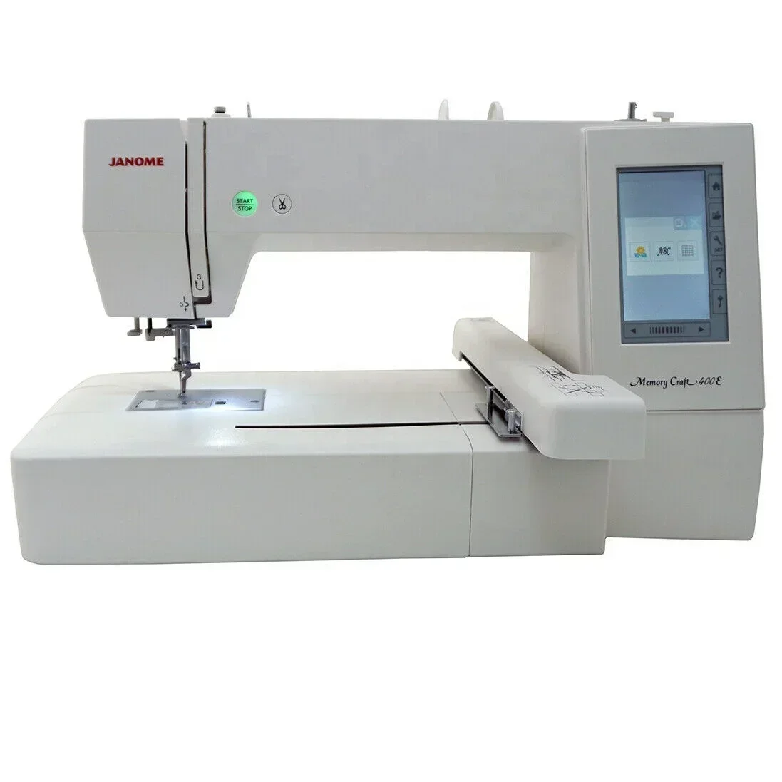 SUMMER SALES DISCOUNT ON Buy With Confidence New Original Activities Janome Memory Craft 400E Embroidery Machine with Exclusive