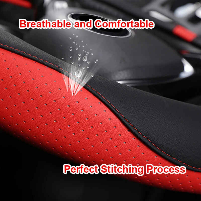 D Type Car Steering Wheel Cover For Opel Combo PCMA Corsa 6 Insignia 2 Grand Sport Mokka GS Line 2020-2022 Astra Grandland 2022 - view 6