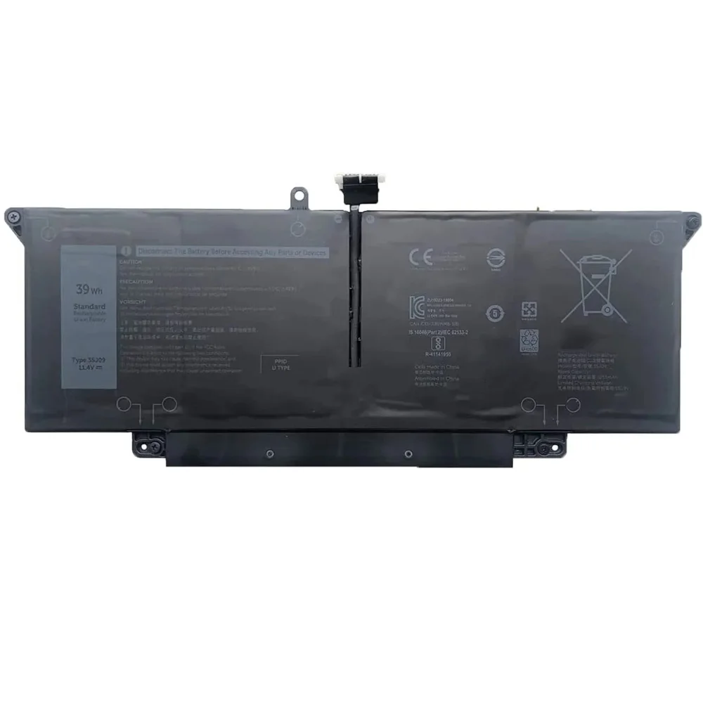 35J09 11.4V 39Wh 3255mAh battery for Dell Latitude 7310 7410 WY9MP XMV7T YJ9RP series