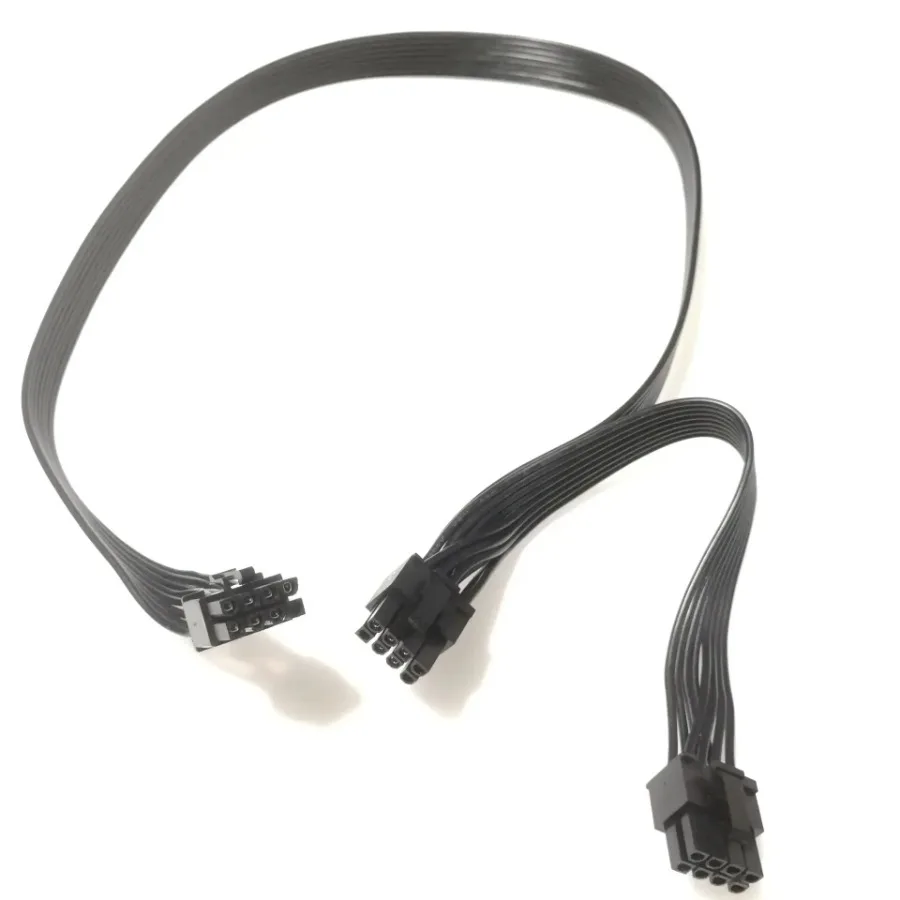 

ATX 8Pin To PCI-E Graphics Video Card GPU 2-Port 8P 6+2P 6pin Power Cable For CORSAIR PSU RM1000X RM750X 850X RMX Series Module