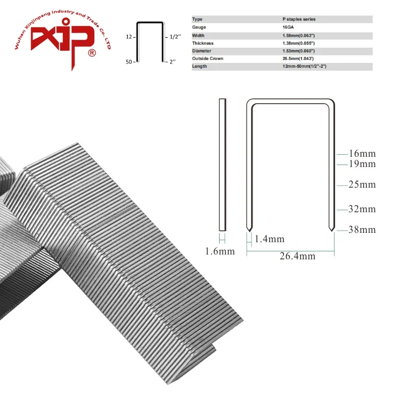 

Staple Pins Wide Crown Heavy Duty U-shaped Staples Nails DIY Supply Woodworking Furniture Home Upholstery Tacks Clavo Customized