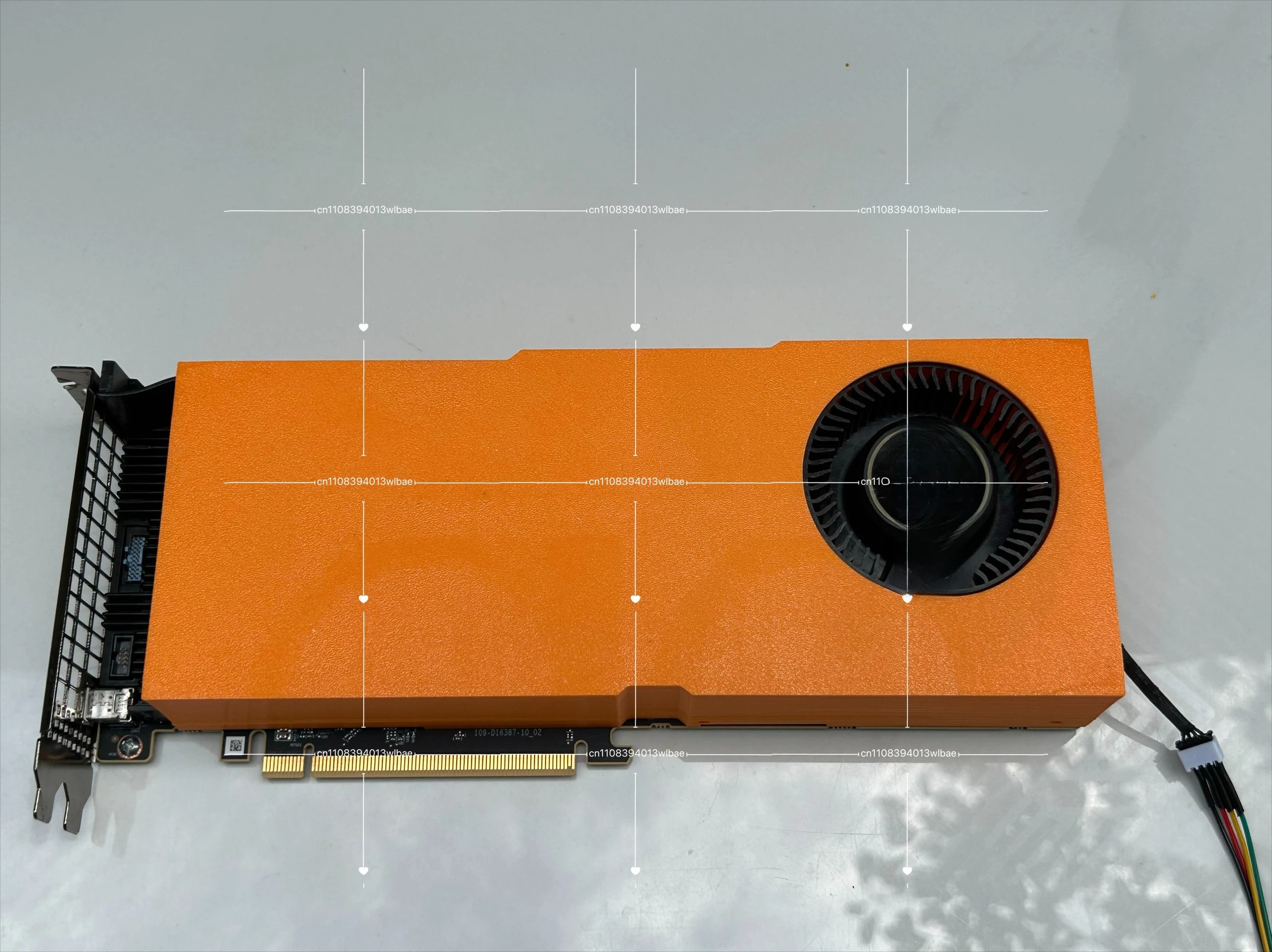 Mi50 Graphics Card Cooling Modification Kit Built-in Turbo Fan GPU Cooler Upgrade for  Radeon MI50