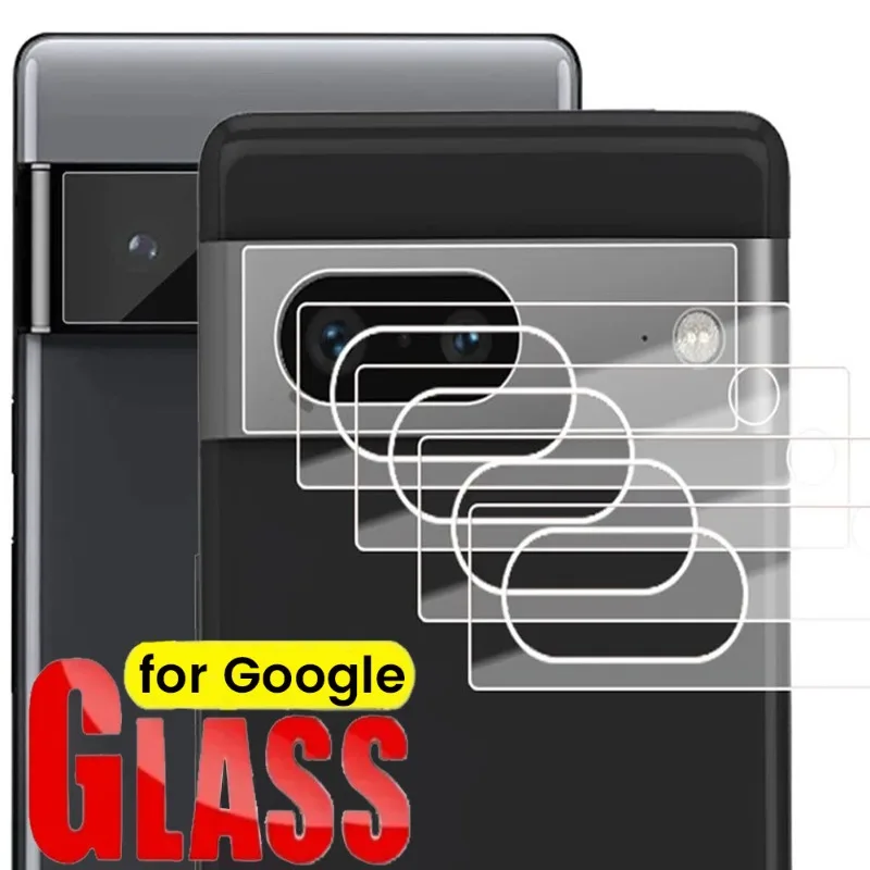1/2/3 Stuks Gehard Glas Camera Films Voor Google Pixel 6 7 8 Pro 6a 7a Achterkant Lens Schermbeschermer Hd Helder Glas Film Cover