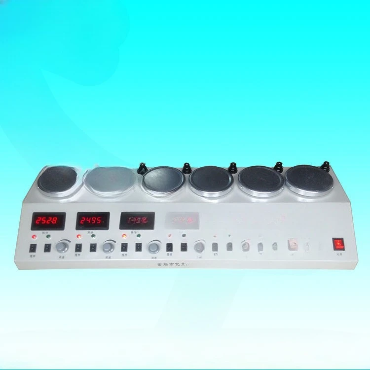 

HJ-6A Multi-head Tachymeter Magnetic Stirrer, Without Heating, Asynchronous Magnetic Stirrer
