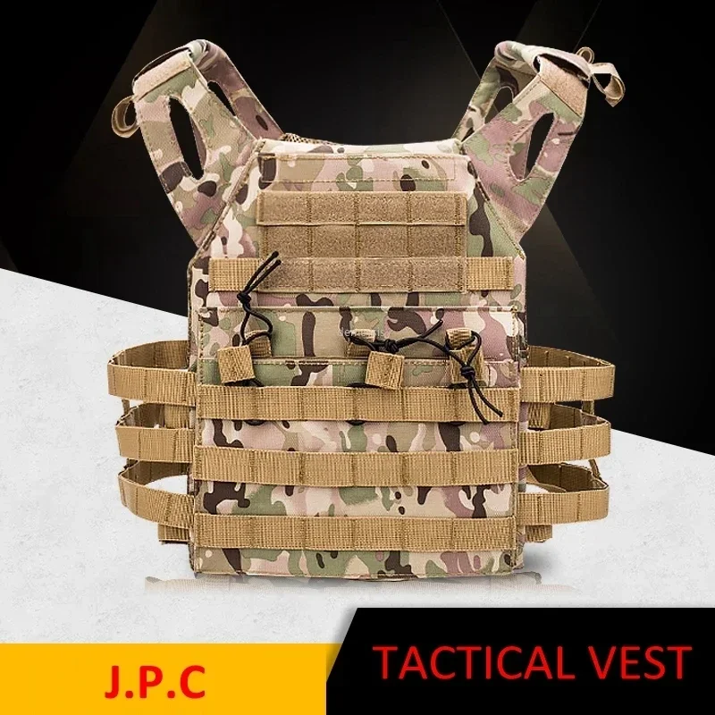 Outdoor Tactical Vest Airsoft Paintball Cs Game Molle Plate Carrier Vests