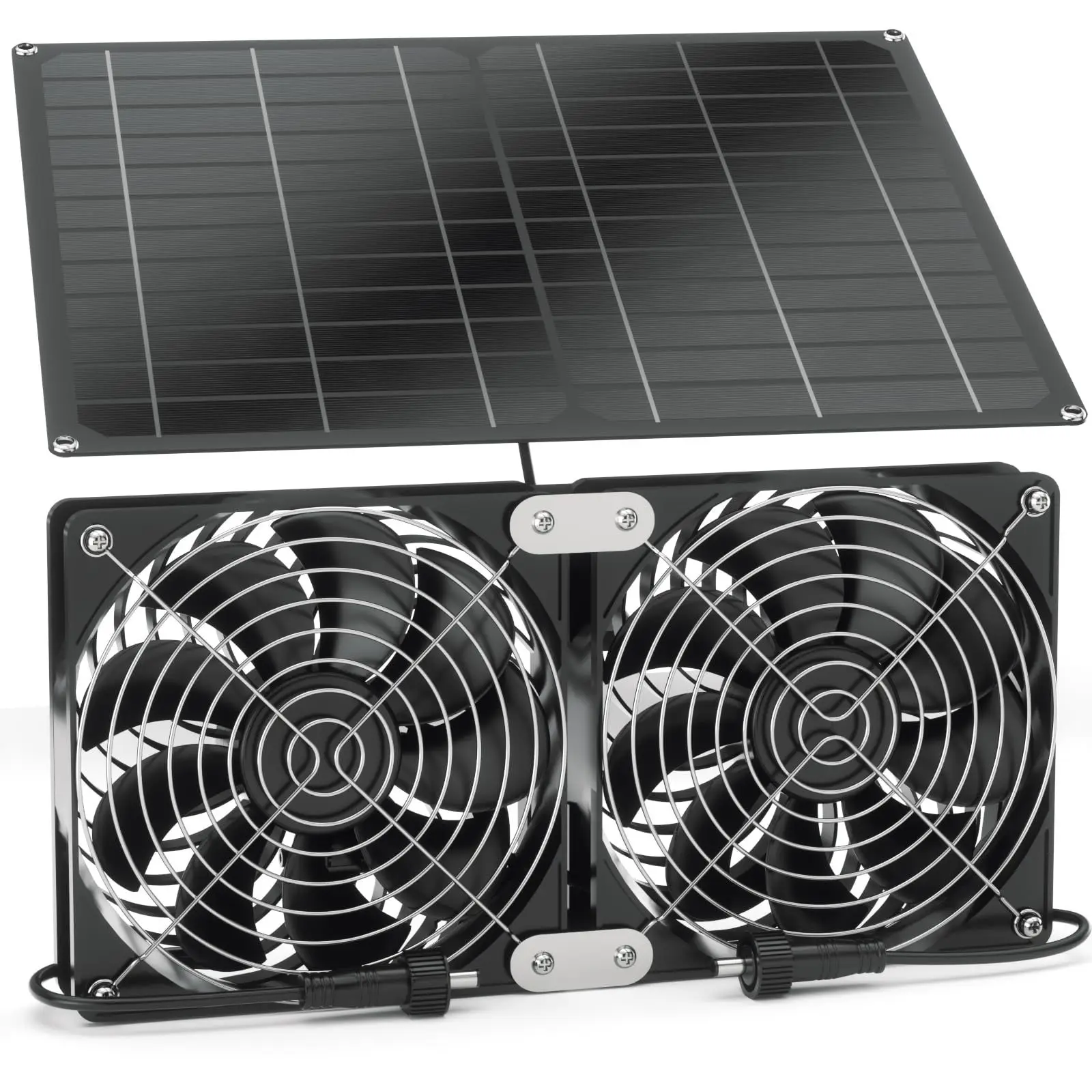 

Monocrystalline 15W12V Solar Photovoltaic with Two IPX7 Waterproof Fans for Outdoor Greenhouse