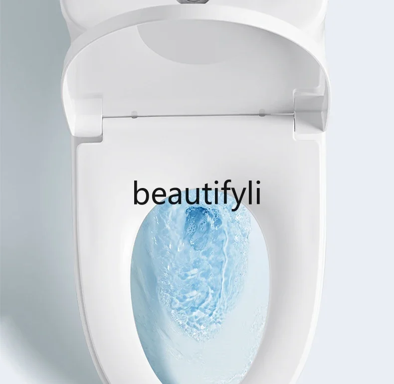CQY Large pipe diameter flush toilet Household siphon deodorant high-impact ceramic toilet
