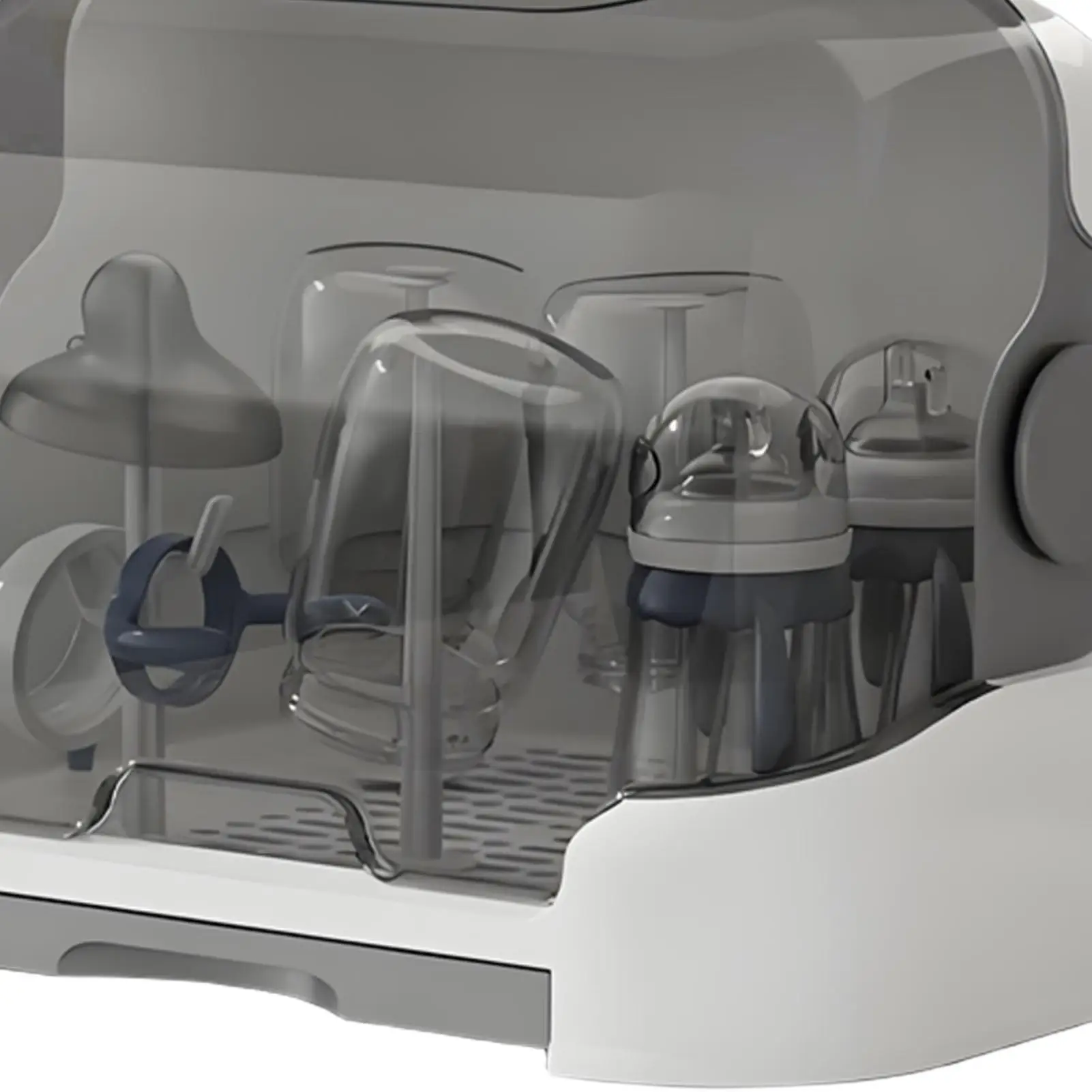

Baby Bottle Rack Baby Bottle Dryer Rack Storage Box With Lid And Detachable Drain Tray For Postpartum Care Center Kitchen Home