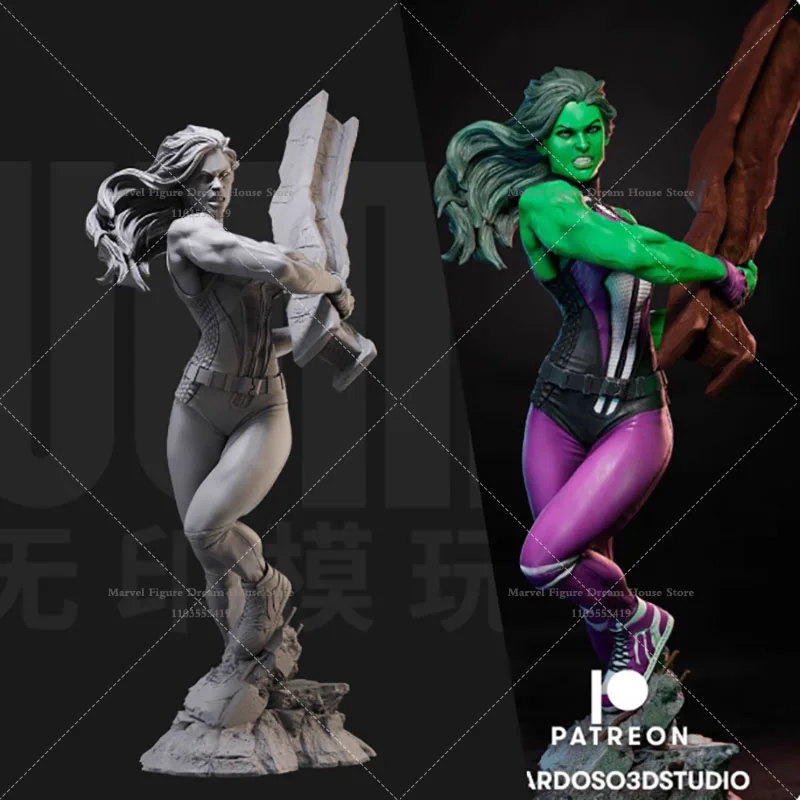 1/24 1/18 escala superpoderes humanos mágicos filme de ficção científica diy auto-montado gk 3d resina não-panited bonecas modelo branco