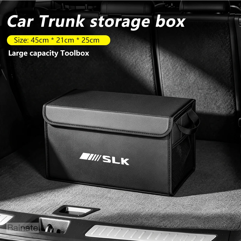 Tragbare Kofferraum-Organizer-Box, faltbare Aufbewahrungstasche, für Mercedes-Benz SLK R170 R171 R172 2026, Auto-Innenzubehör