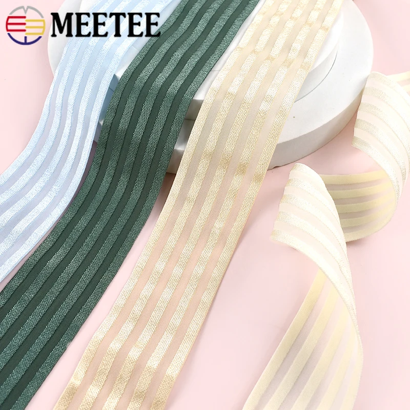 

5/10M Nylon Rubber Bands 50mm Elastic Band Stitching Garment Belt Sling Decor Stretch Tape Home Textile DIY Sewing Accessories
