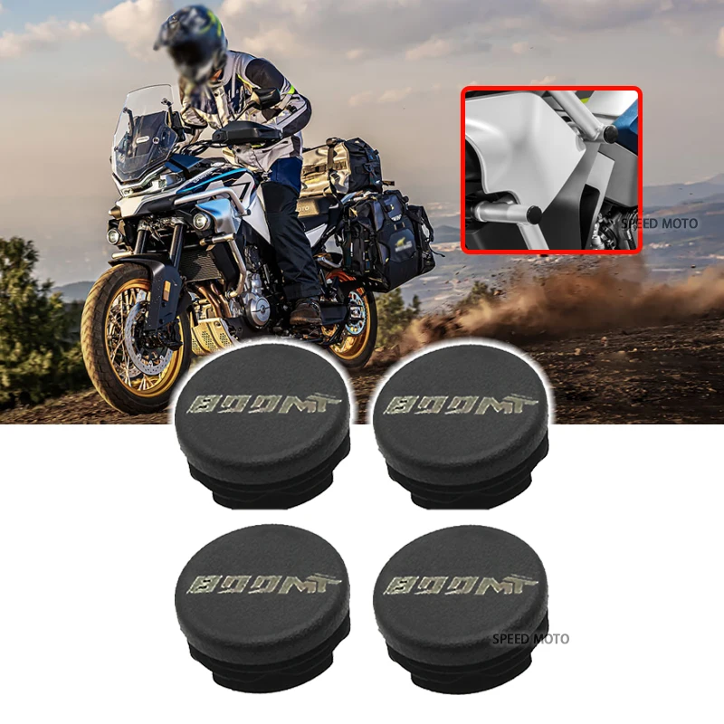 

Motorcycle Accessories Frame Hole Cover Caps Plug Decorative Frame Cap Set For CFMOTO 800MT MT800 800 MT NK800 N39