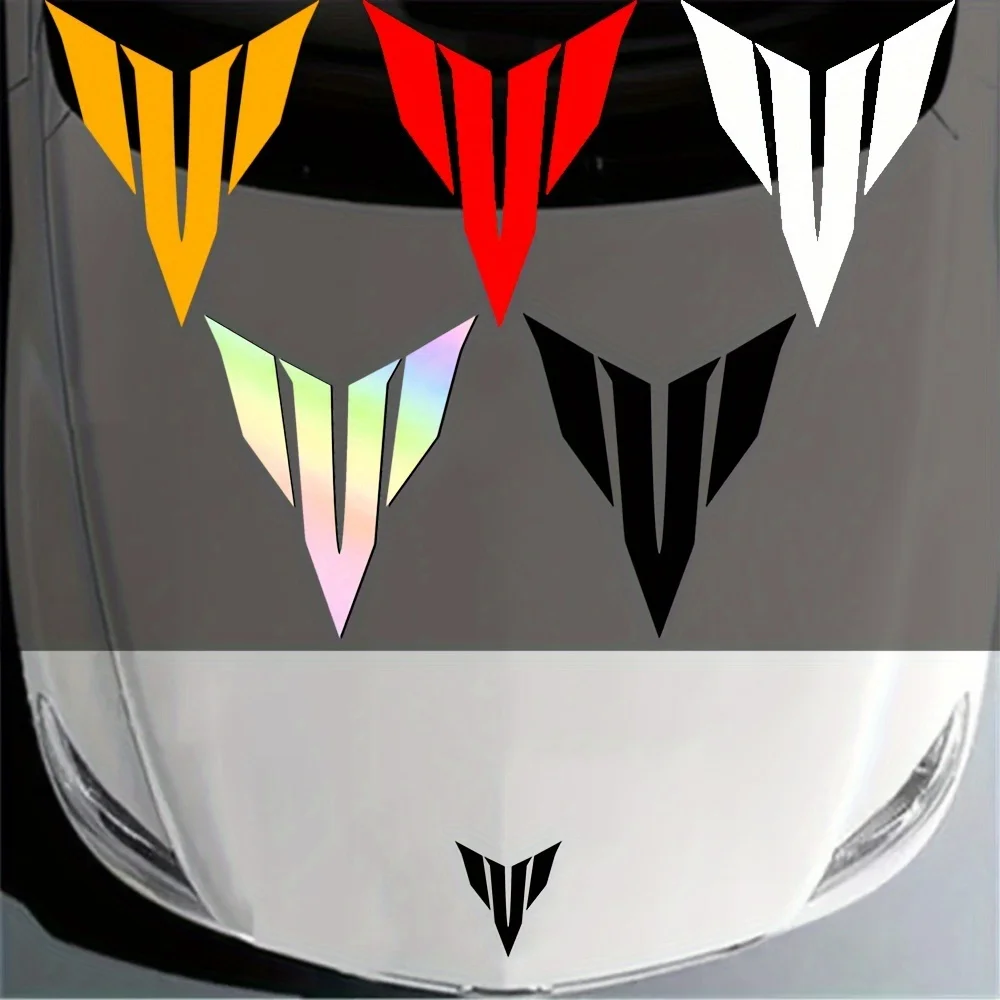 

Наклейки с лазерной гравировкой в минималистическом стиле, светоотражающие предупреждающие наклейки, наклейки для окон мотоциклов и электромобилей.