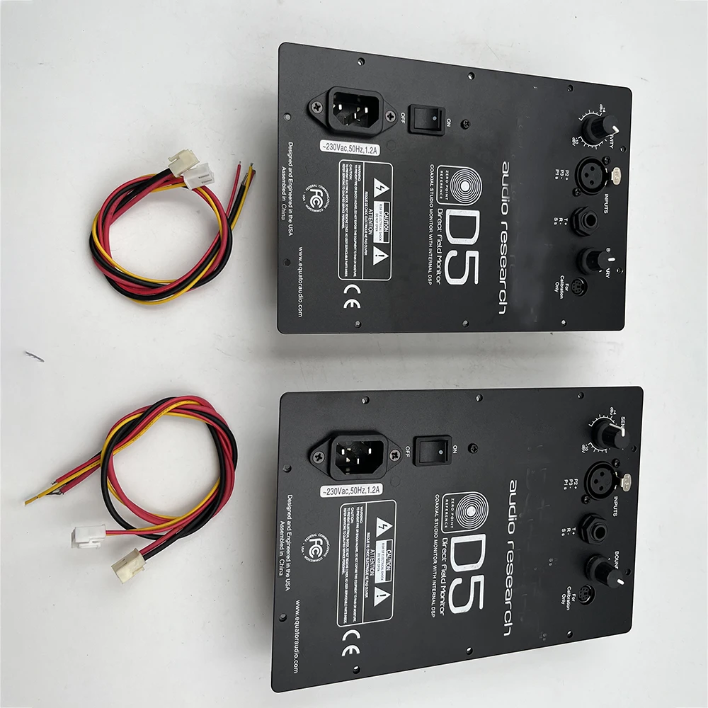 2pcs Monitor Speaker Direct Field Monitor For Equator Power Audio Active Speaker Amplifier Module DSP Audio D5