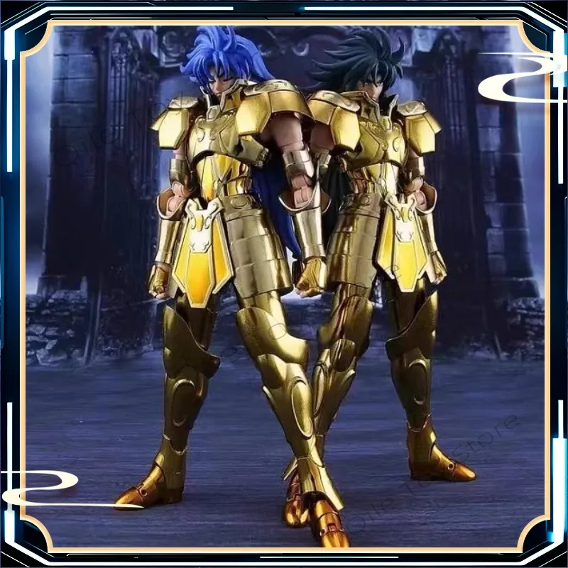 

in Stock Mc Gemini Saga Saint Seiya EX Gemini Saga with Garonthead Puse Action Figure Collection Gift