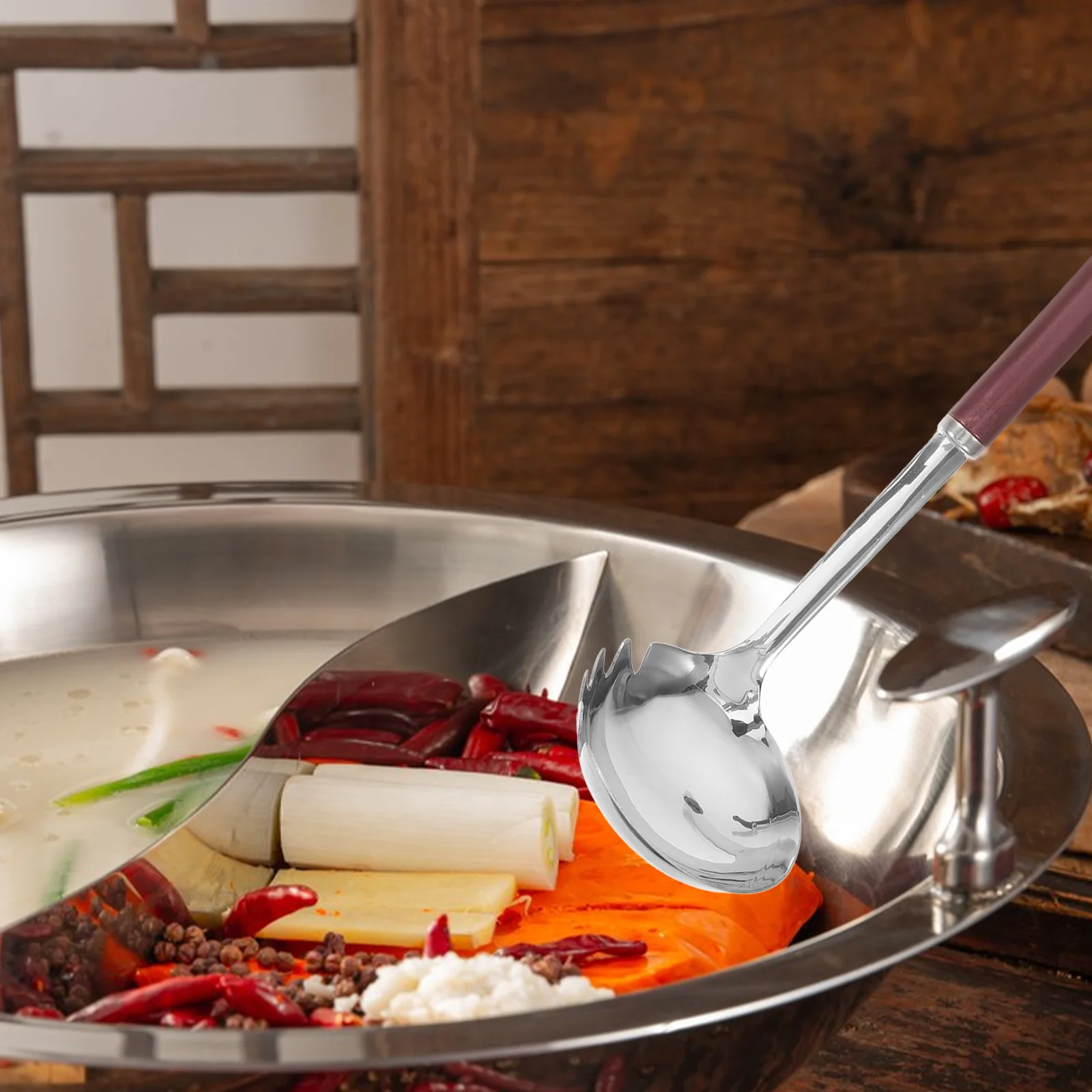 

7 pcs Seven Piece Stainless Steel Kitchenware Set Cooking Utensils Shovel Gadgets Stir Fry Non Stick Thickened H Heat Resistant