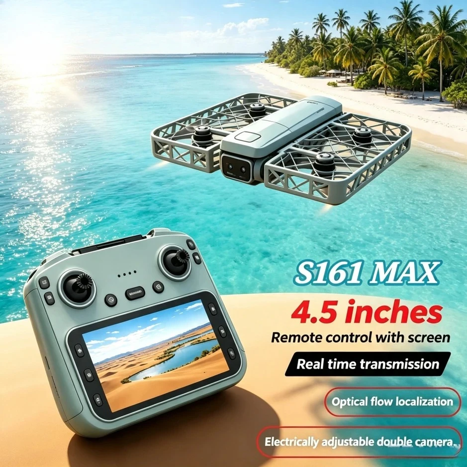 Drone Ls Rc - Originele S161 MAX Opvouwbare RC Quadcopter