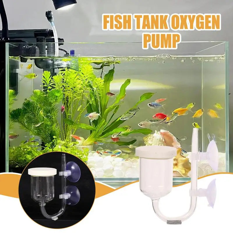 Atomized Oxygen Disc Pump Bubble Maker Air Fittings Air Oxygen Diffuser Efficient Oxygen Pump Aquarium Refiner Air Disc Fish