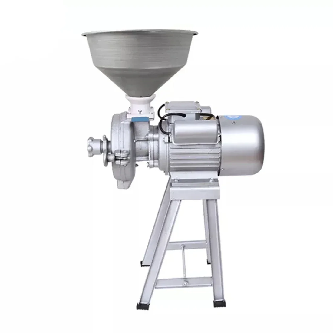 1.5KW Thickness adjustable Electric superfine Grain Grinder crusher pulverizer soybean Corn Flour Coffee Grinding Mill machine