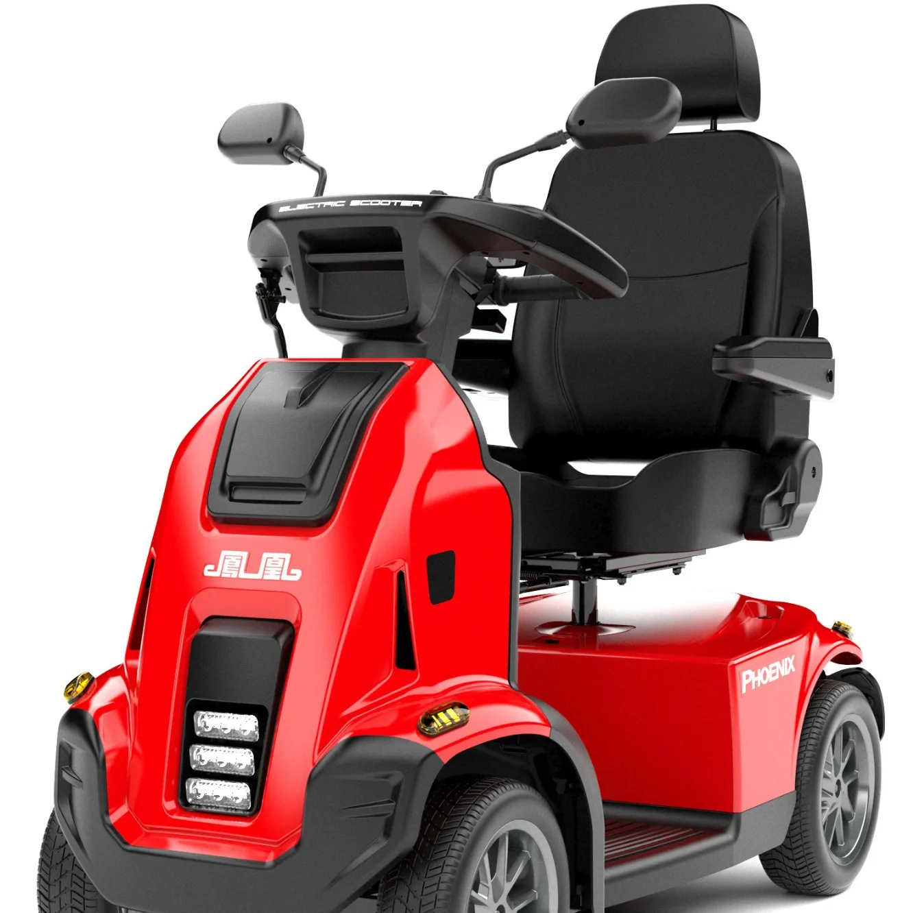 2025 New Hot Sale Road Seniors All Terrain Outdoor Travel 4 Wheels Heavy Duty Electric Mobility Scooter Brushless Motor 150KG