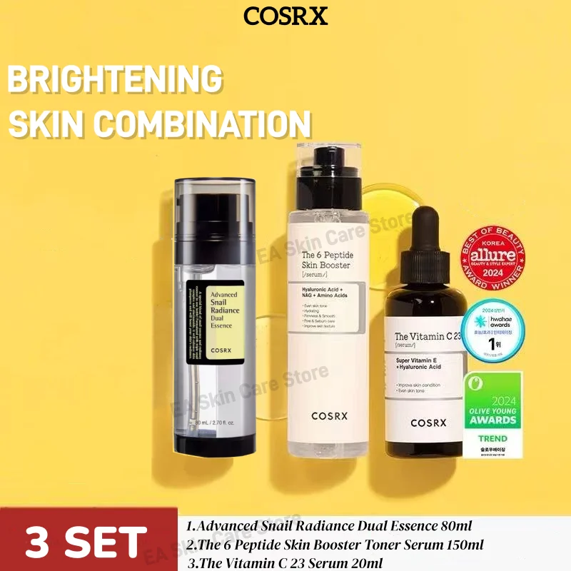 

COSRX 6 Peptide Essence Facial Refreshing Skin Care Contains Collagen to Improve Fine Lines, Brighten Skin, Moisturize Nourish