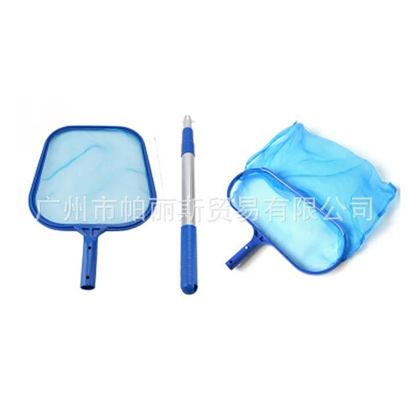 Pool Skimmer Net with Pole, Deep & Shallow Net Set for Pool Cleaning Accessories