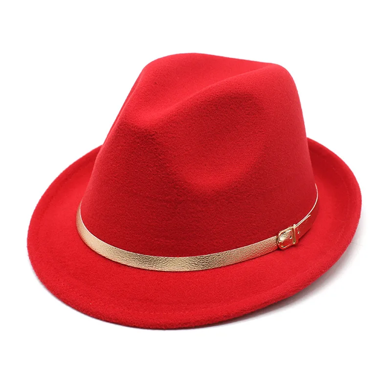 

New European And American Woolen Women S Hat Autumn And Winter British Vintage Bowler Hat Women S Fashionable Warm Fedora Hat