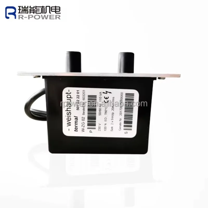 

2026 2021НОВИНКА Биполярный трансформатор зажигания Weishaupt W-ZG02 2*9 кВ 20 мА, запчасть для горелки