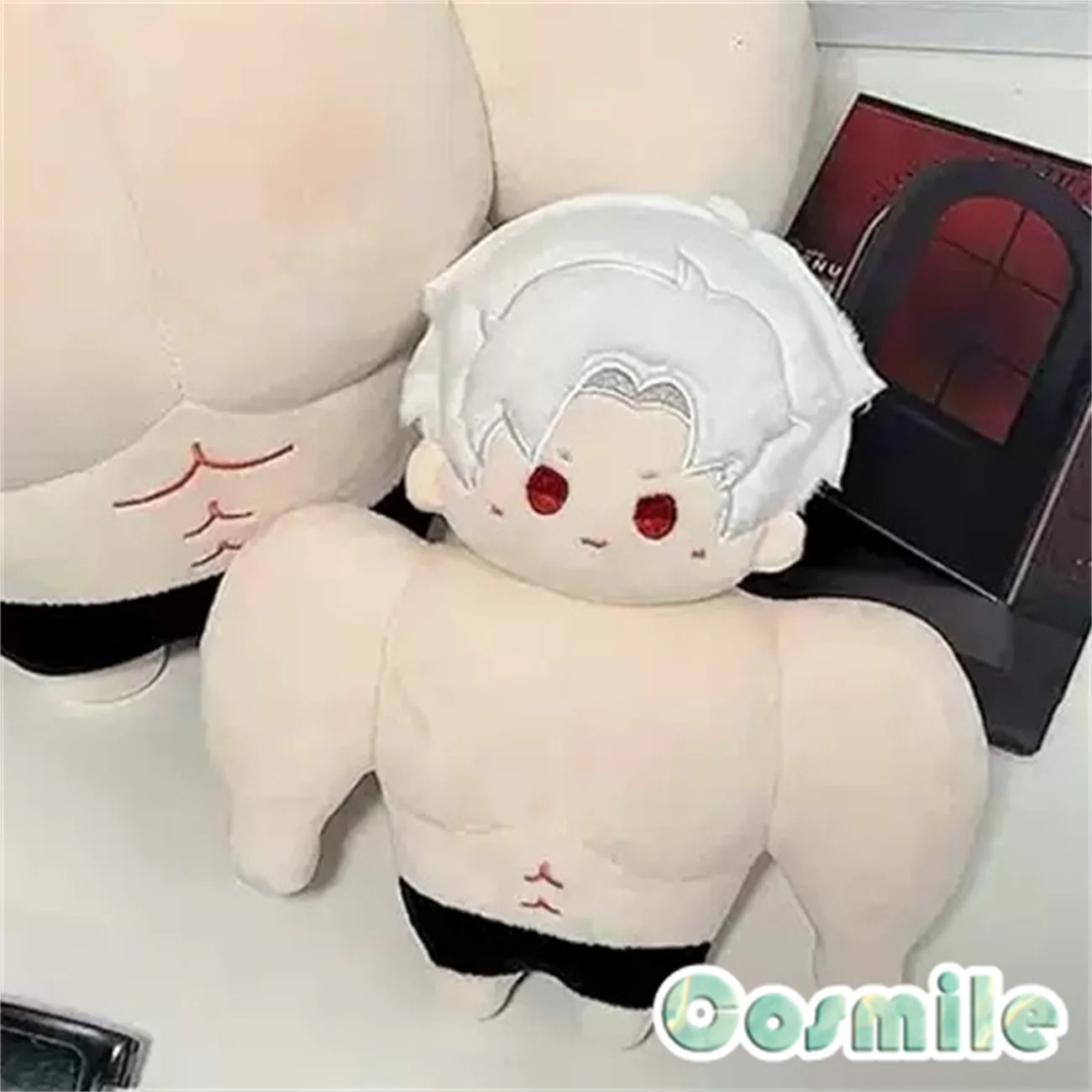 Love and Deepspace Qin Che Sylus シン 진운 Stuffed Plushie Plush 20cm 40cm Muscles Doll Pillow Toy Gift