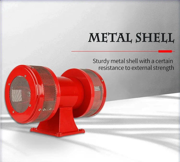 Ms-590 220V 110V 150db 160db Industriële Dubbele Elektromotor Hoorn Alarm Sirene Voor Mijnbouw Reservoir